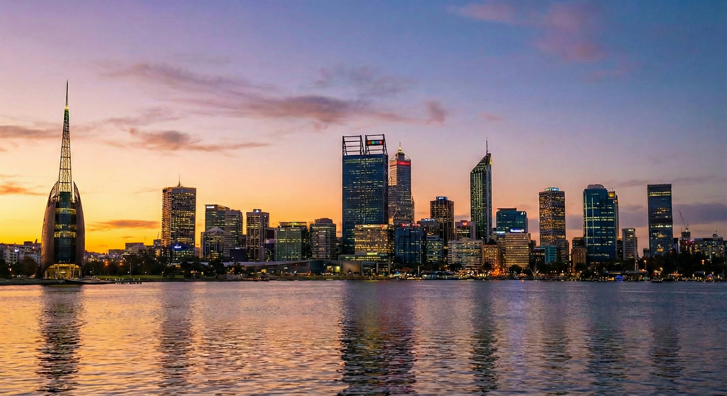 Perth city skyline